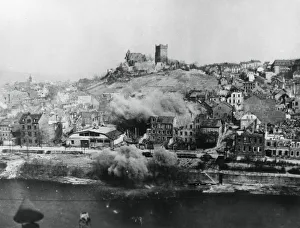 Shelling Prints: Bombardment of Bingen, Germany, March 1945