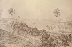 Civil And Military Gazette Collection: Bombay Harbour - Seen from Belmont, September 1821, (1936). Creator: Unknown