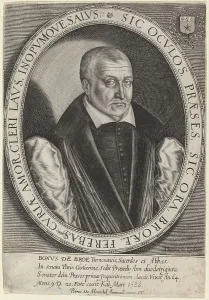 Thomas De Leu Prints: Bon de Broé, 1588. Creator: Thomas de Leu