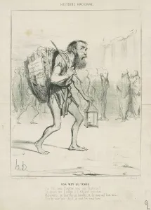 Bon mot du temps, 19th century. Creator: Honore Daumier