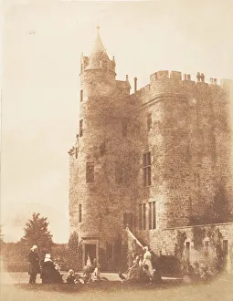 David Octavius Prints: Bonaly Towers, 1843-47. Creators: David Octavius Hill, Robert Adamson, Hill & Adamson
