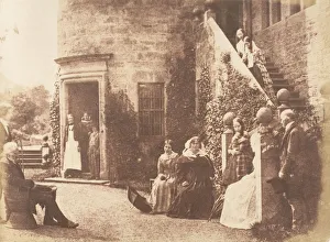 Adamson Hill And Prints: Bonaly Towers. Home of Lord Cockburn, 1843-47. Creators: David Octavius Hill
