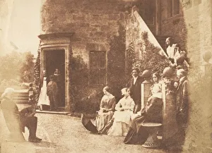 Bonaly Towers. Home of Lord Cockburn, 1843-47. Creators: David Octavius Hill