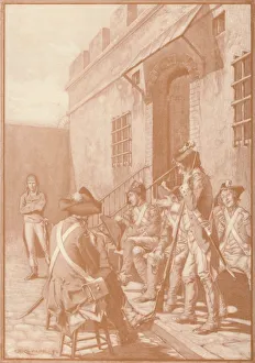 Under Arrest Prints: Bonaparte Under Arrest, August, 1794, (1896)