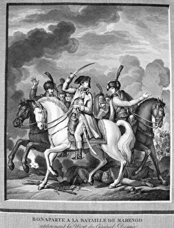 Battle Of Marengo Gallery: Bonaparte at the Battle of Marengo, 14 June, 1800
