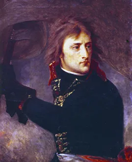 Bonaparte at the Bridge of Arcole, 1796. Artist: Antoine-Jean Gros