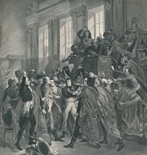 Council Gallery: Bonaparte at the Council of the Five Hundred - St. Cloud, November 10, 1799 (19th Brumaire), 1896