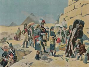 Plundering Gallery: Bonaparte With The Savants in Egypt, c1801, (1896)