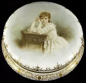 Bashkirtseff Collection: Bonbonniere Marie Bashkirtseff. Artist: Breslau, Louise-Catherine (1856-1927)