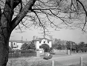 Bond Collection: Two Bond disabled cars outside the CISWO paraplegic centre, Pontefract, West Yorkshire, 1960