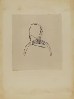 Hofmann Melita Prints: Bone and Beadwork, 1935/1942. Creator: Melita Hofmann