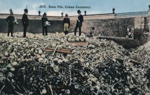 Bone Prints: Bone Pile, Cuban Cemetery, c1910