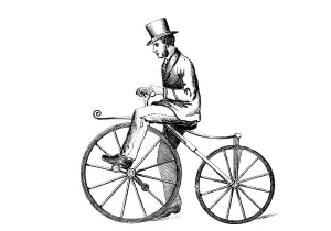 Boneshaker bicycle, c1870 Boneshaker bicycle, c1870
