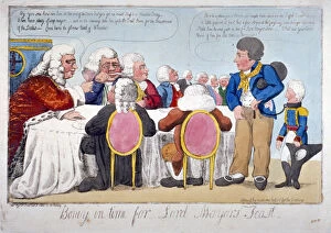 Boney in time for Lord Mayors feast, 1803
