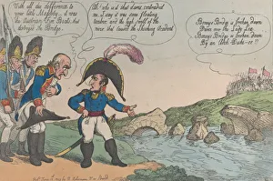 Firs Prints: Boneys Broken Bridge, June 12, 1809. June 12, 1809. Creator: Thomas Rowlandson