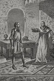Boniface VIII, (c1235-1303), Pope of the Catholic Church (1294-1303), 1890. Creator: Unknown