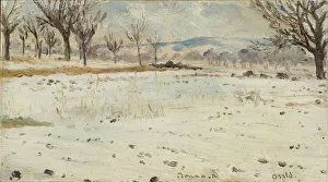 Snowy Prints: Bonn am Rhein. Winter Landscape. Creator: Helmer Osslund