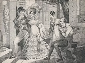Morality Collection: Bonne renommee vaut mieux que ceinture doree, ca. 1820-30