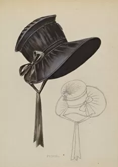 Sketching Gallery: Bonnet, 1935 / 1942. Creator: Jean Peszel