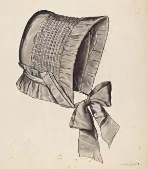 Pretty Gallery: Bonnet, c. 1937. Creator: Lillian Causey