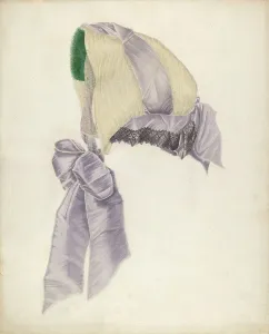 Bonnet, c. 1939. Creator: Ruth Bialostosky