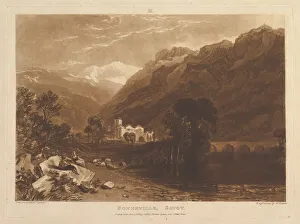 Bonneville, Savoy (Liber Studiorum, part XIII, plate 64), January 1, 1819
