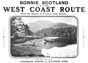 Loch Prints: Bonnie Scotland by the West Coast Route - over the border in 6 hours from Euston