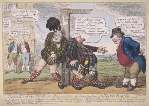 Curtis Prints: Bonnie Willie, 1822. Artist: George Cruikshank