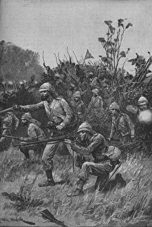 Ashanti Campaign Gallery: The Bonny Men Led The Advance, 1902. Artist: Richard Caton Woodville II