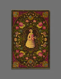 Bookbinding Prints: Book Binding, Qajar dynasty (1796-1925), 1822, 18th / 19th century. Creator: Unknown