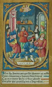 Hobby Horse Prints: Book of Hours, 1530. Creator: Unknown