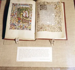 St Eustace Prints: Book of Hours in Latin, probably made in Toledo, c1480