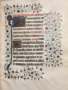 Active About 1410 25 Prints: Book of Hours (Use of Paris): Decorated Initial