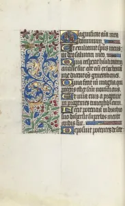 Book of Hours (Use of Rouen): fol. 107v, c. 1470. Creator: Master of the Geneva Latini (French
