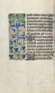 Book of Hours (Use of Rouen): fol. 109v, c. 1470. Creator: Master of the Geneva Latini (French