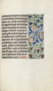 Book of Hours (Use of Rouen): fol. 131r, c. 1470. Creator: Master of the Geneva Latini (French