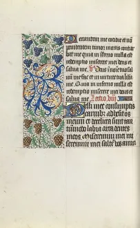Book of Hours (Use of Rouen): fol. 131v, c. 1470. Creator: Master of the Geneva Latini (French