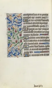 Book of Hours (Use of Rouen): fol. 134v, c. 1470. Creator: Master of the Geneva Latini (French