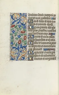 Book of Hours (Use of Rouen): fol. 141v, c. 1470. Creator: Master of the Geneva Latini (French