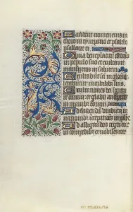 Book of Hours (Use of Rouen): fol. 142v, c. 1470. Creator: Master of the Geneva Latini (French