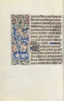 Book of Hours (Use of Rouen): fol. 147v, c. 1470. Creator: Master of the Geneva Latini (French