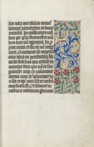 Book of Hours (Use of Rouen): fol. 14r, c. 1470. Creator: Master of the Geneva Latini (French