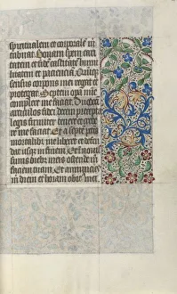 Book of Hours (Use of Rouen): fol. 22r, c. 1470. Creator: Master of the Geneva Latini (French