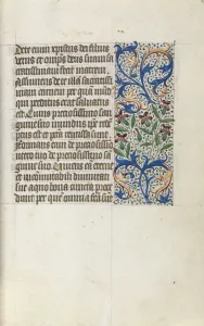 Book of Hours (Use of Rouen): fol. 23r, c. 1470. Creator: Master of the Geneva Latini (French