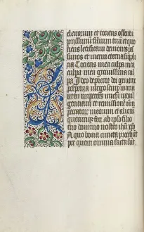 Book of Hours (Use of Rouen): fol. 25v, c. 1470. Creator: Master of the Geneva Latini (French