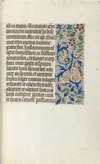 Book of Hours (Use of Rouen): fol. 26r, c. 1470. Creator: Master of the Geneva Latini (French