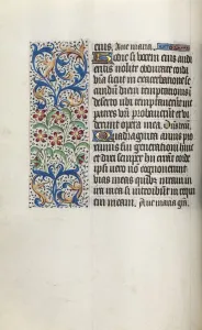 Book of Hours (Use of Rouen): fol. 29v, c. 1470. Creator: Master of the Geneva Latini (French