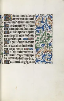 Book of Hours (Use of Rouen): fol. 32r, c. 1470. Creator: Master of the Geneva Latini (French