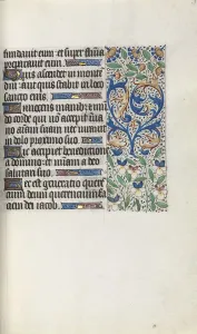 Book of Hours (Use of Rouen): fol. 34r, c. 1470. Creator: Master of the Geneva Latini (French