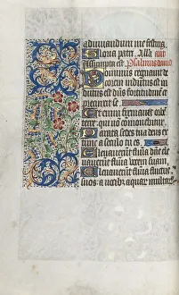 Book of Hours (Use of Rouen): fol. 39b, c. 1470. Creator: Master of the Geneva Latini (French